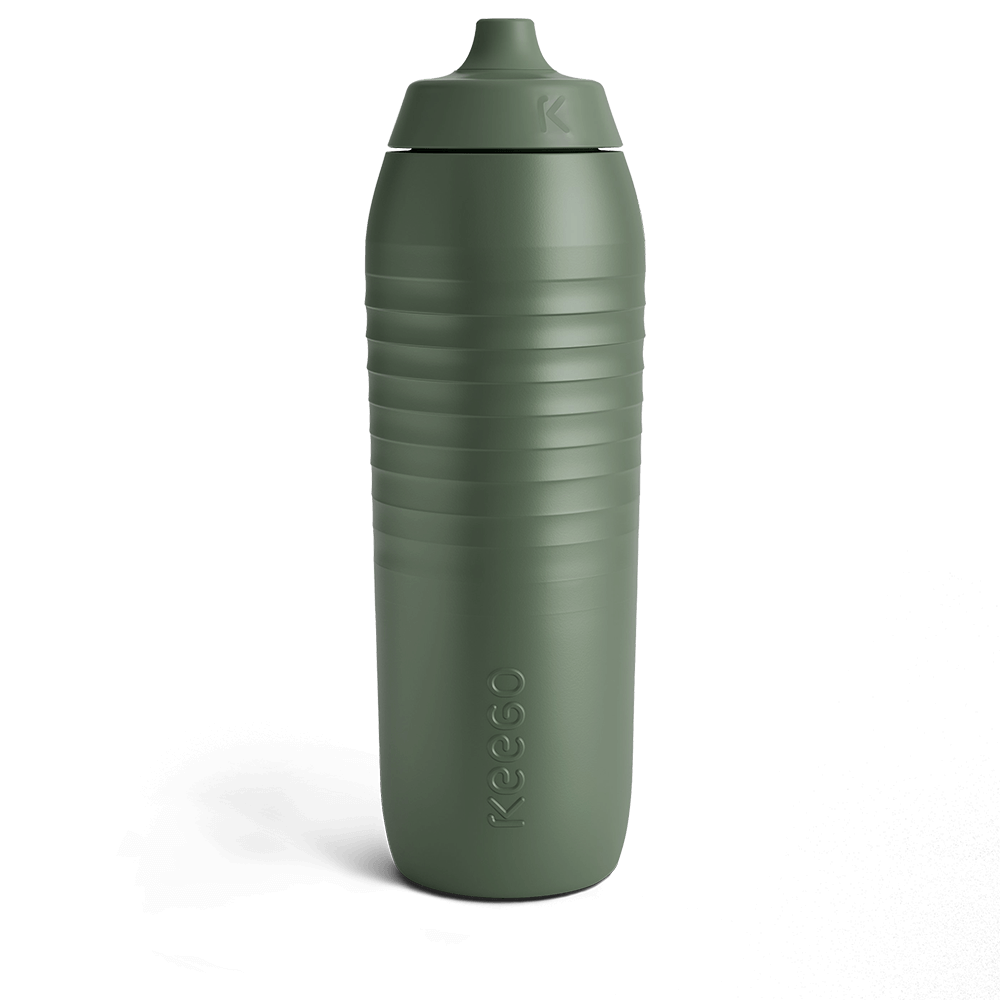 KEEGO Titan-Trinkflasche 0.75L – Gravel Green