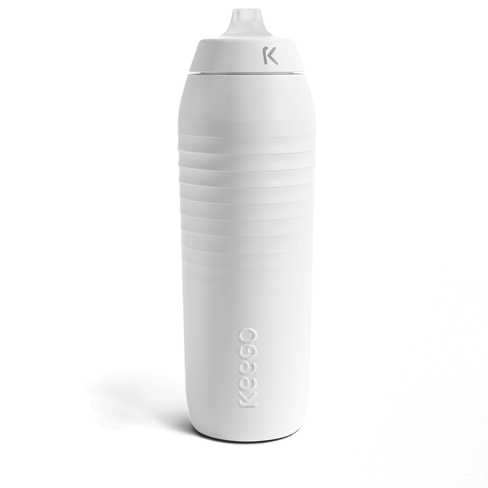 KEEGO Titan-Trinkflasche 0.75L – Titanium White