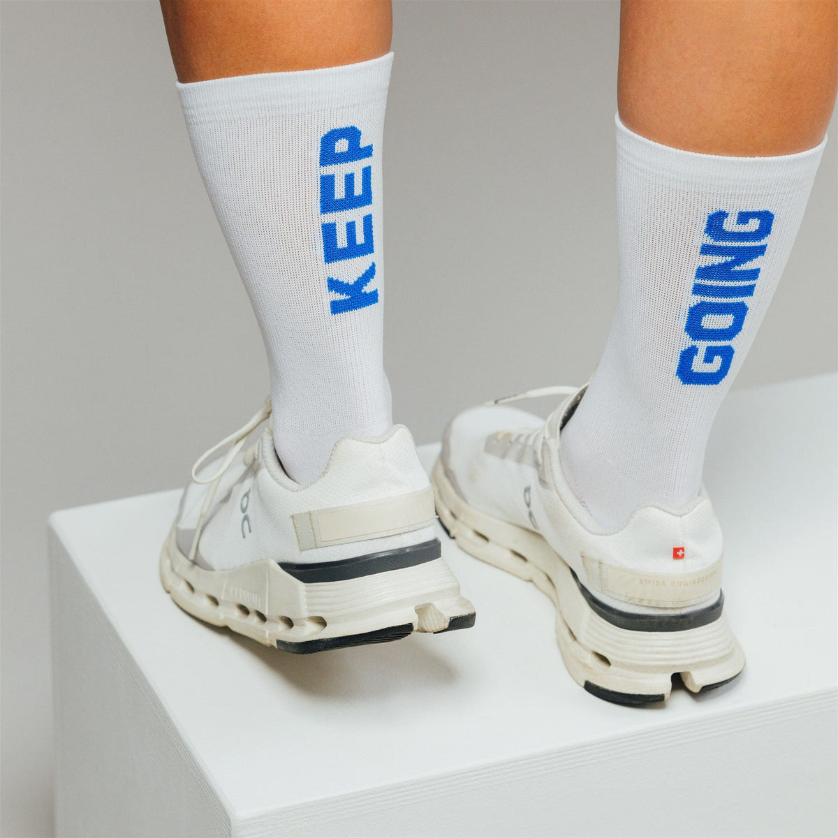 Socken "KEEP GOING"