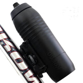 Keego Trinkflasche im Flaschenhalter Fidlock-TWIST am Fahrradrahmen