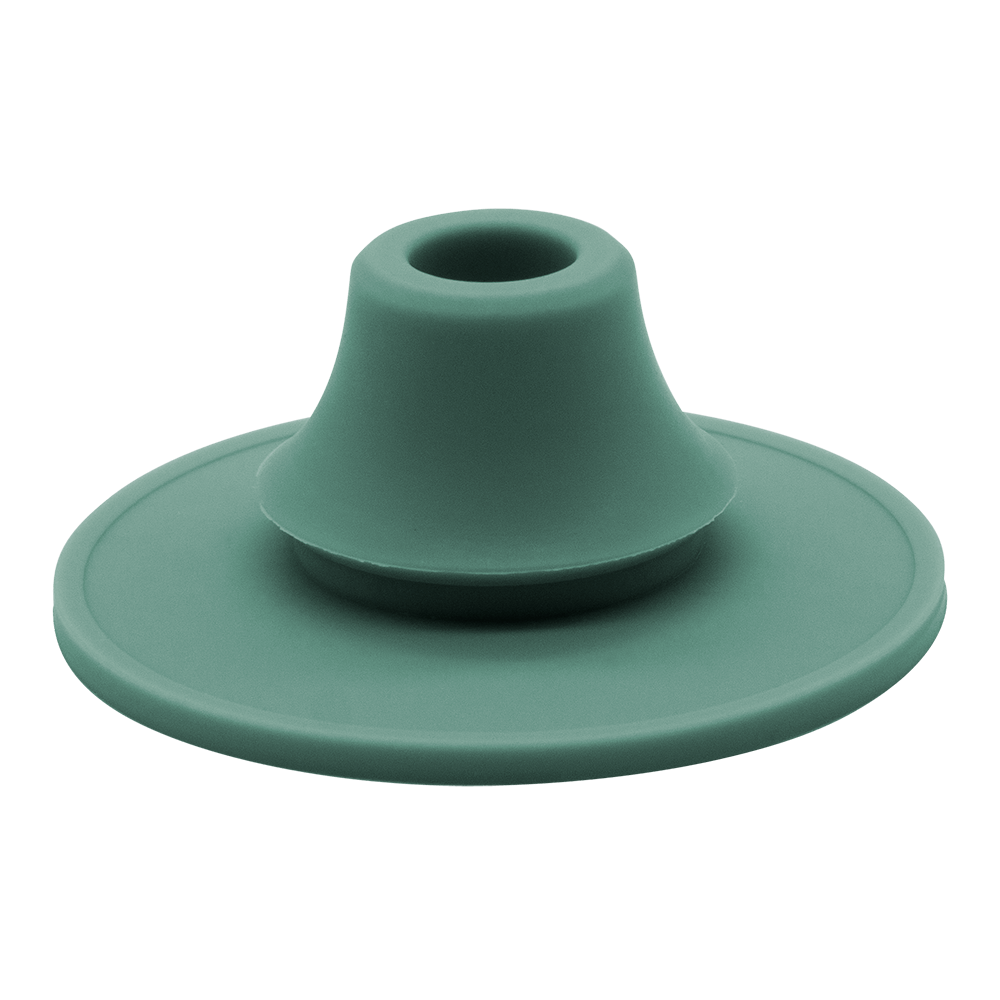 Easy Clean Noppe aus reinem Silikon gravel green