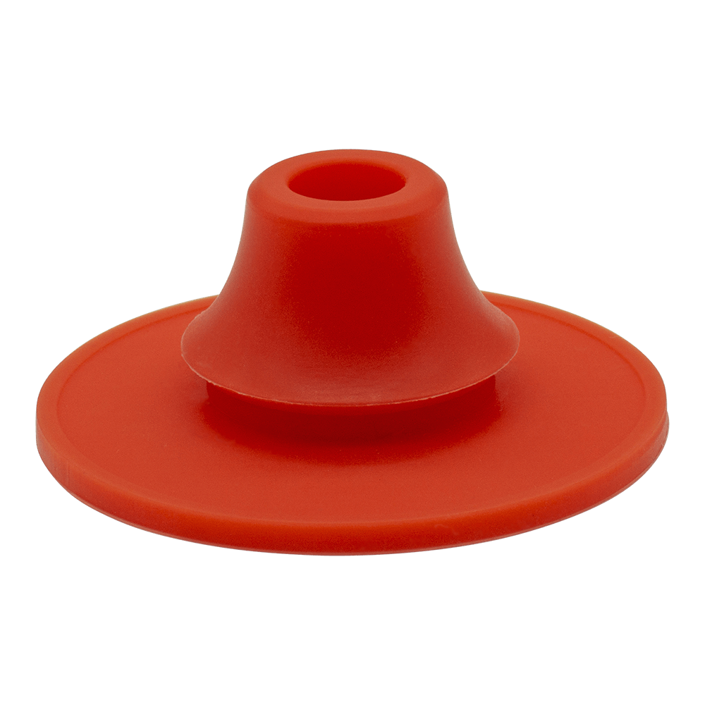 Easy Clean Noppe aus reinem Silikon mars red