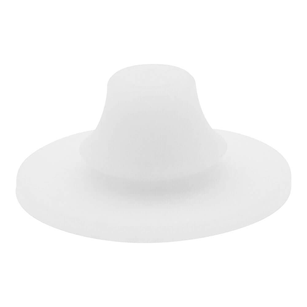 Easy Clean Noppe aus reinem Silikon weiss