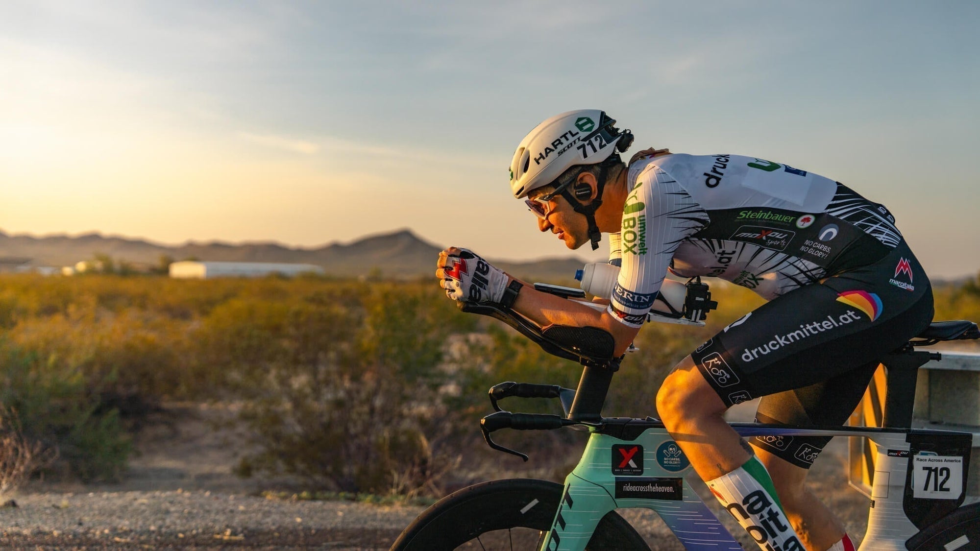 Philipp Kaider gewinnt das Race Across America - mit KEEGO als treuem Begleiter