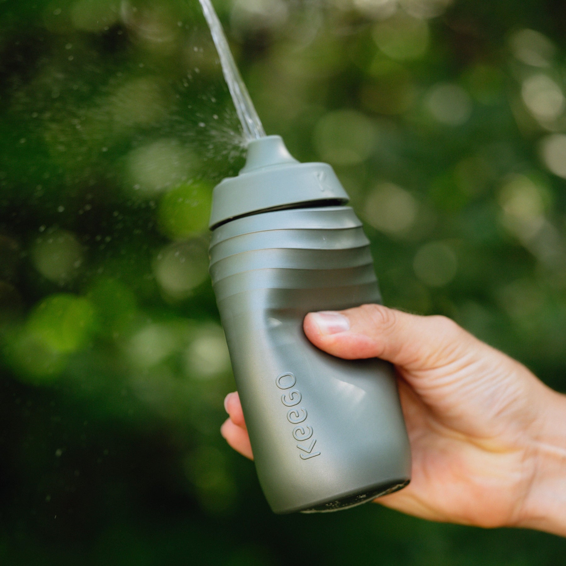 Drinking bottle Gravel Green 0.50L