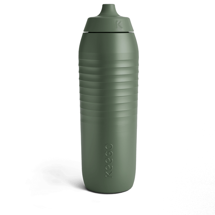 Die einzige quetschbare Metall - Trinkflasche | KEEGO