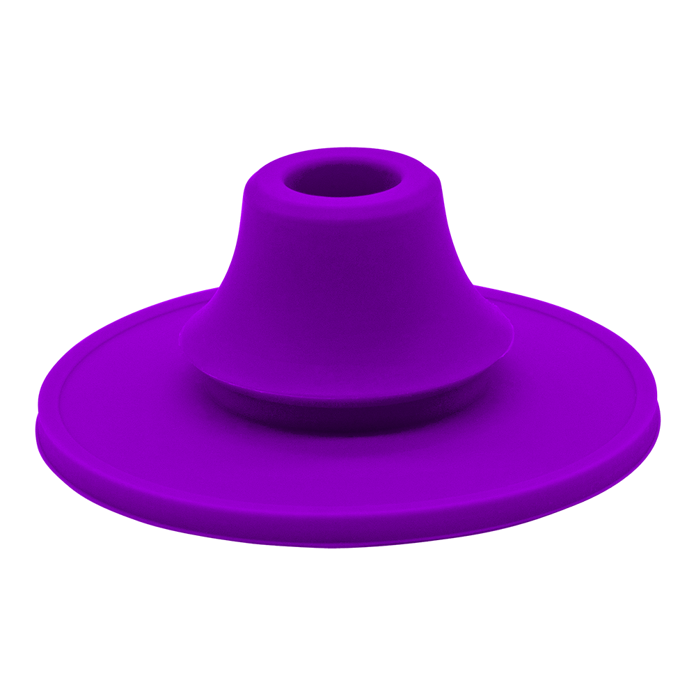 Easy Clean Noppe aus reinem Silikon violet